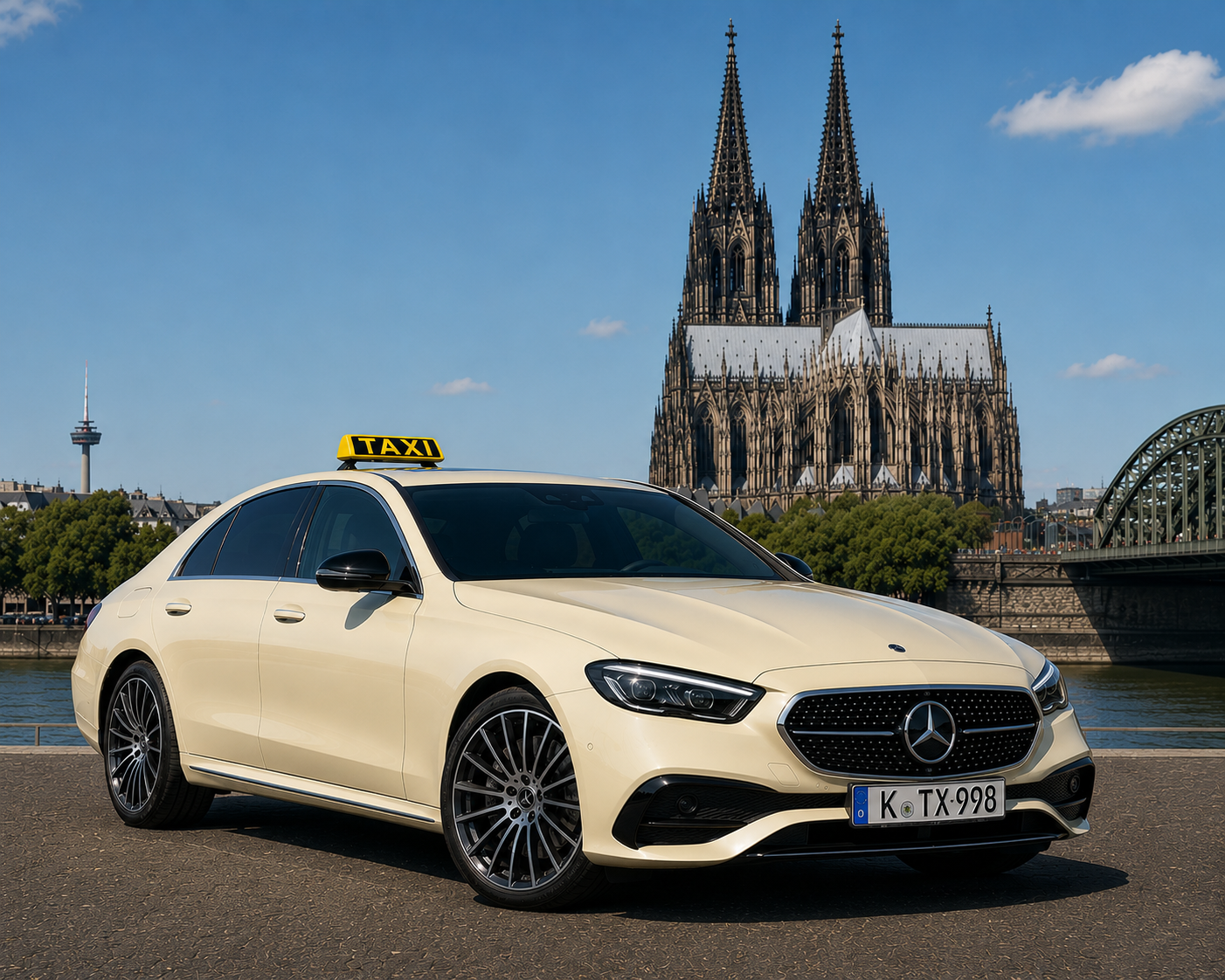 Mercedes-Benz E-Klasse Limousine W214 von Dom Taxi